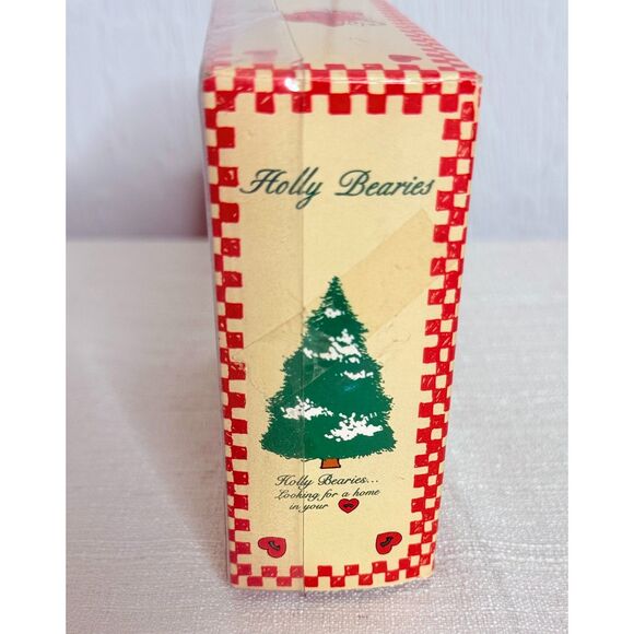 Vintage Kurt S Adler Holly Bearies Bearies Bear adorno navideño - Picture 6 of 6